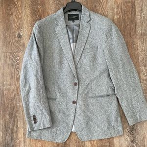 Men’s Tailored Fit Grey Banana Republic Blazer